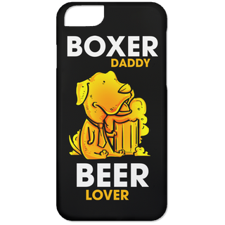 Boxer Daddy Beer Lover Phone Cases