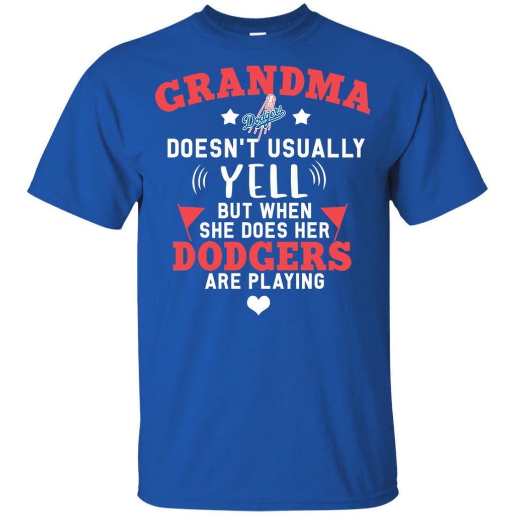 Cool But Different When She Does Her Los Angeles Dodgers Are Playing T Shirts