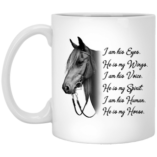 He Is My Horse Mugs