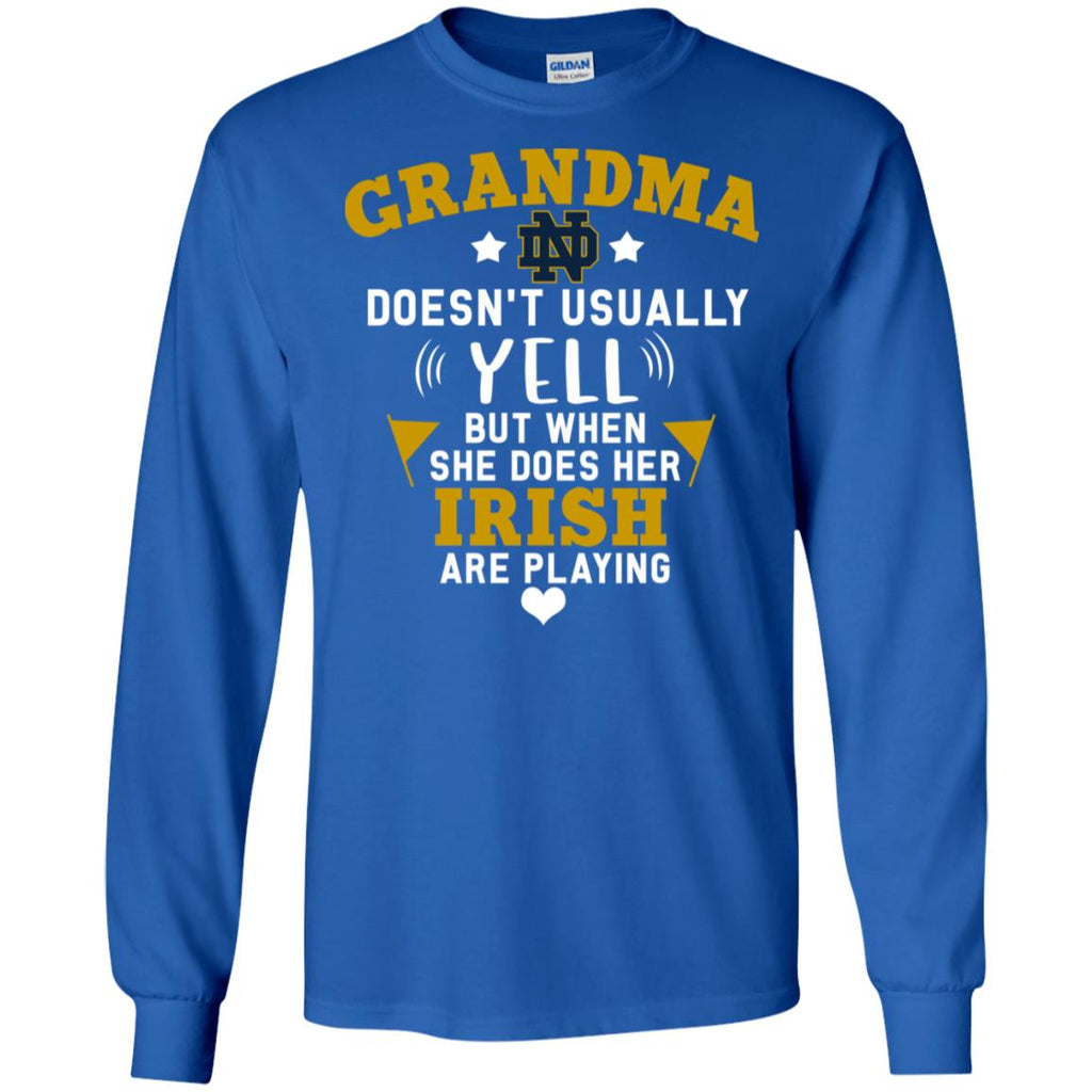 Cool But Different When She Does Her Notre Dame Fighting Irish Are Playing T Shirts