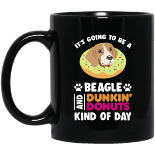 A Beagle And Donut