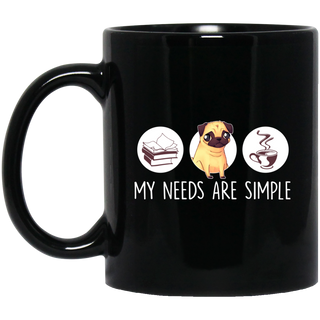 Nice Dog Mugs - My Need Is Simple, is cool gift for your friends