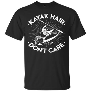 Black Hobbies Kayak Hair Don't Care