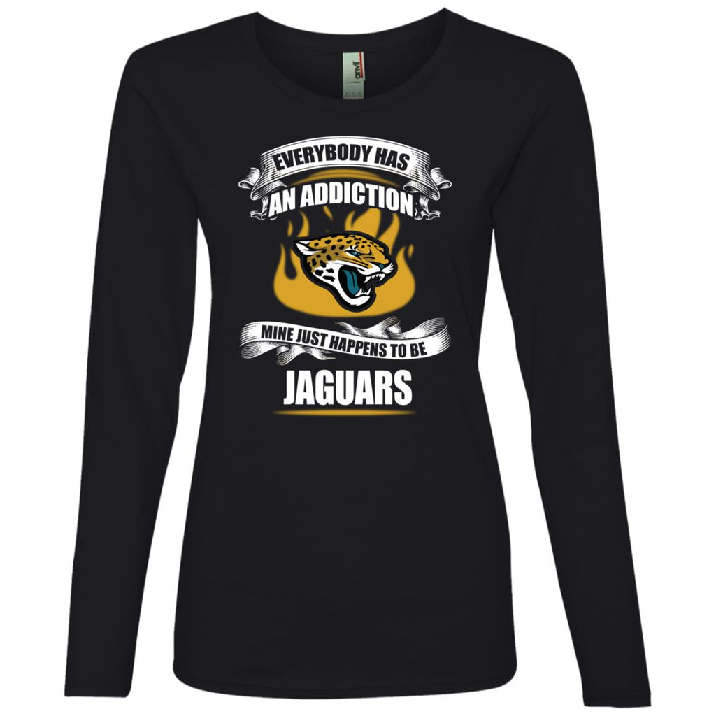 Has An Addiction Mine Just Happens To Be Jacksonville Jaguars Tshirt