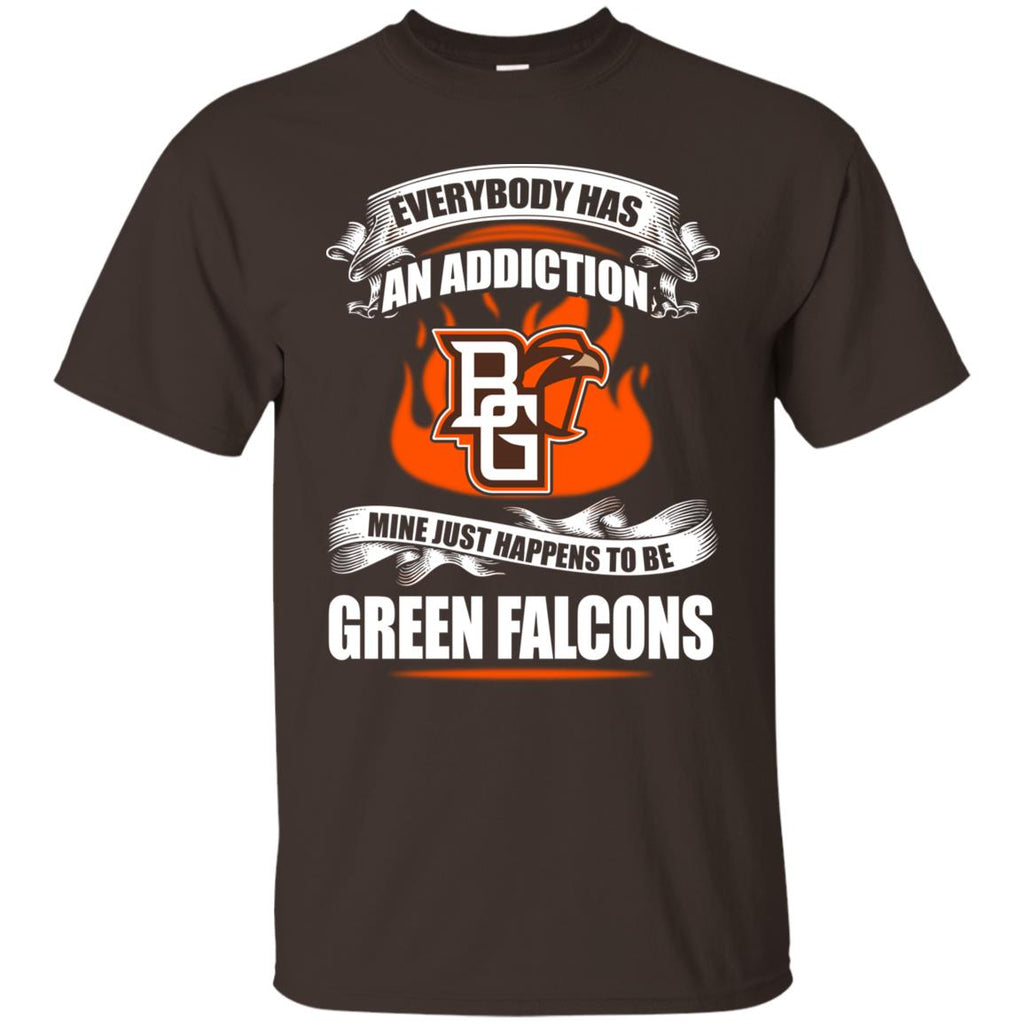 Everybody Has An Addiction Mine Just Happens To Be Bowling Green Falcons Tshirt
