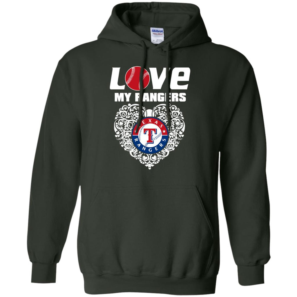 I Love My Teams Texas Rangers T Shirt