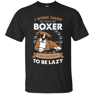 My Boxer Lazy