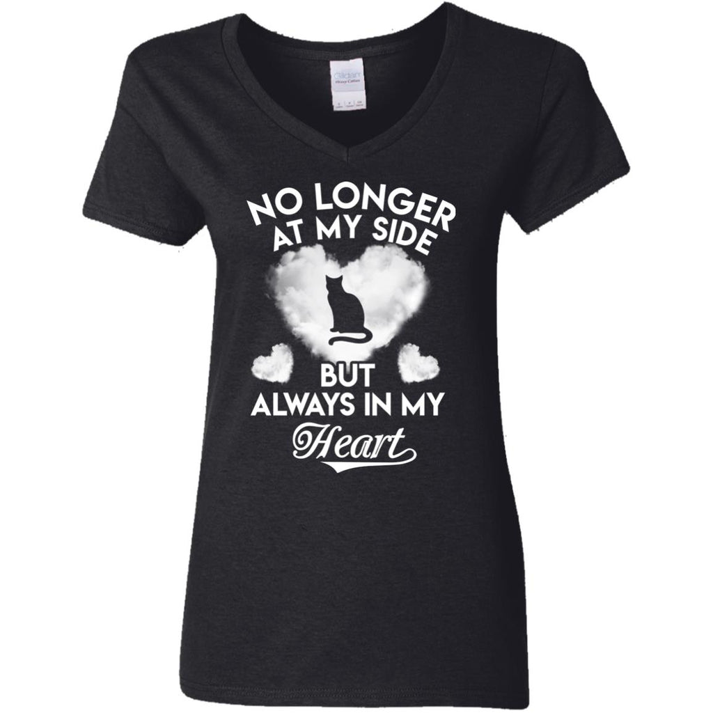 No Longer At My Side But Always In My Heart Cat Tshirt For Kitten Lover