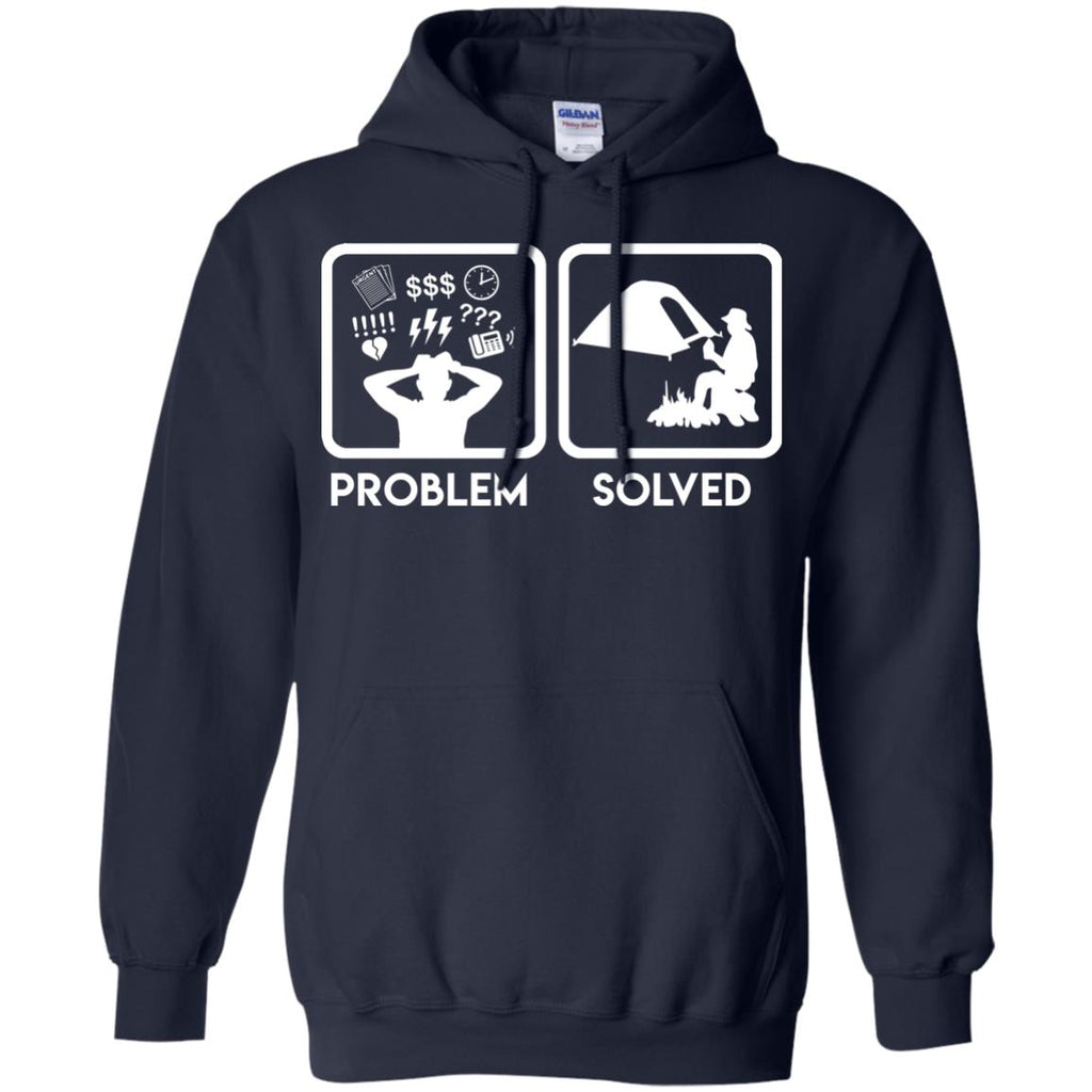 Nice Camping Tee Shirt Problem Solved With Camping is best gift for you