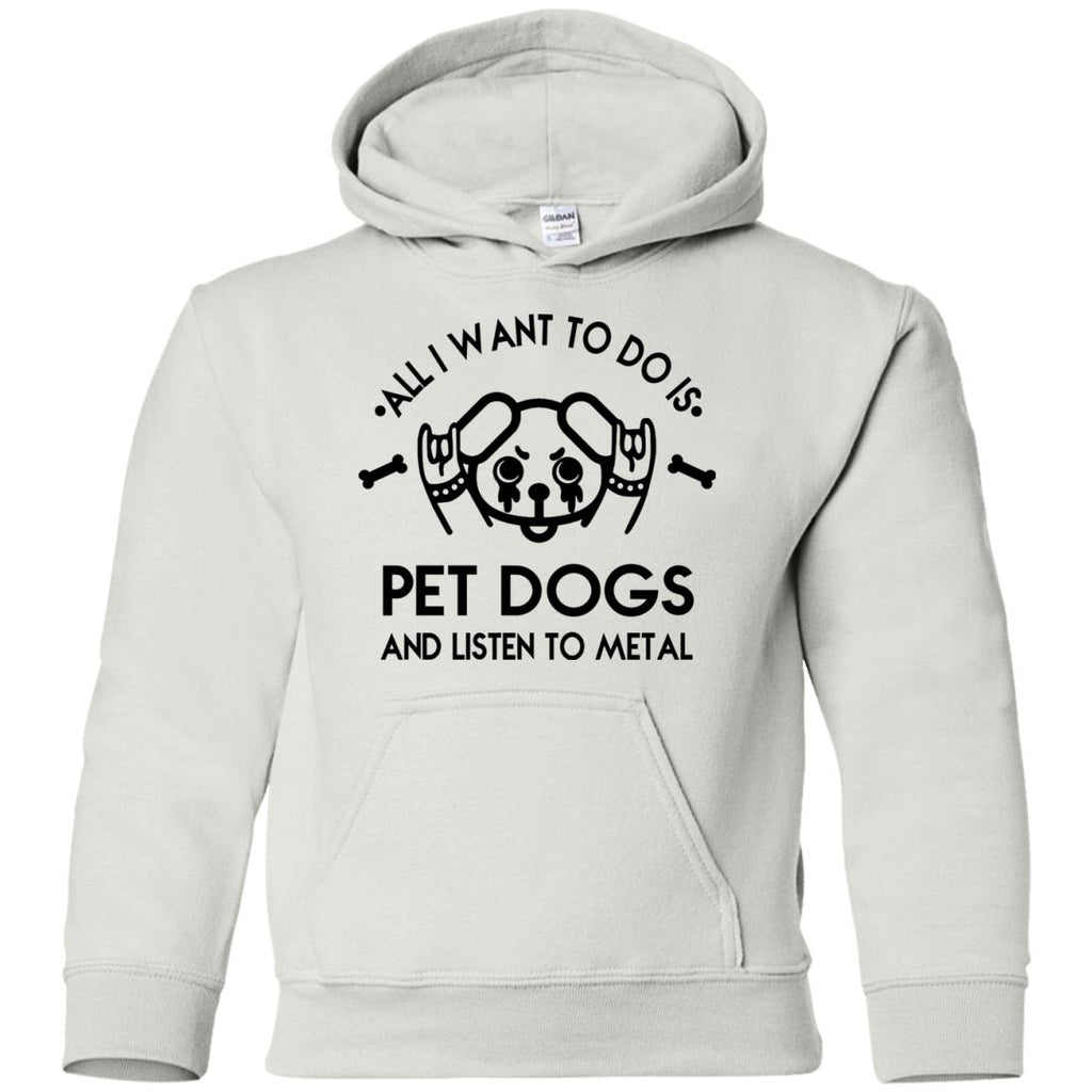 All I Want To Do Is Pet Dogs And Listen To Metal Tshirt