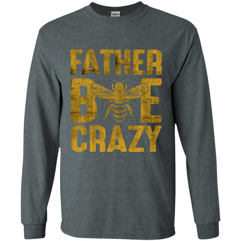 Father Bee Crazy T Shirt Funny Family