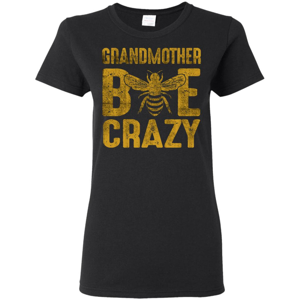 Grandmother Bee Crazy T Shirt Funny Family