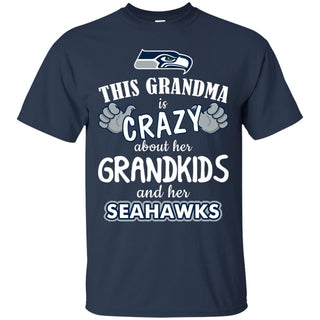 This Grandma Is Crazy About Her Grandkids And Her Seahawks Tshirt