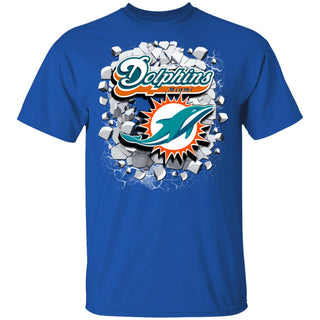 Amazing Earthquake Art Miami Dolphins T Shirt