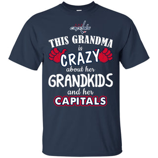 This Grandma Is Crazy About Her Grandkids And Her Washington Capitals Tshirt