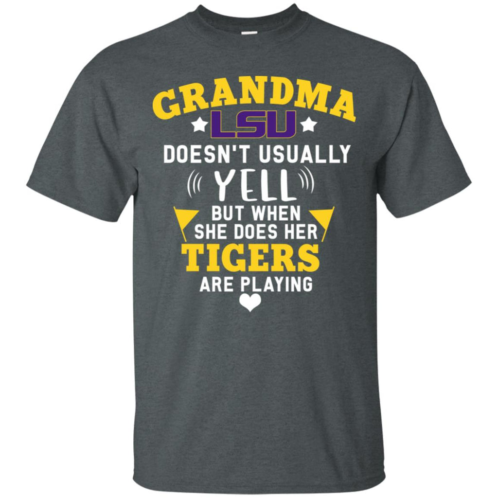 Cool But Different When She Does Her LSU Tigers Are Playing Tshirt