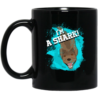 I'm A Pitbull Shark Mugs