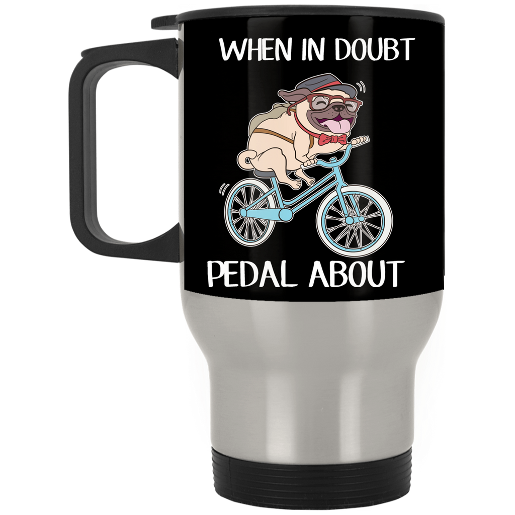 Pug Cycling Mugs For Lovers