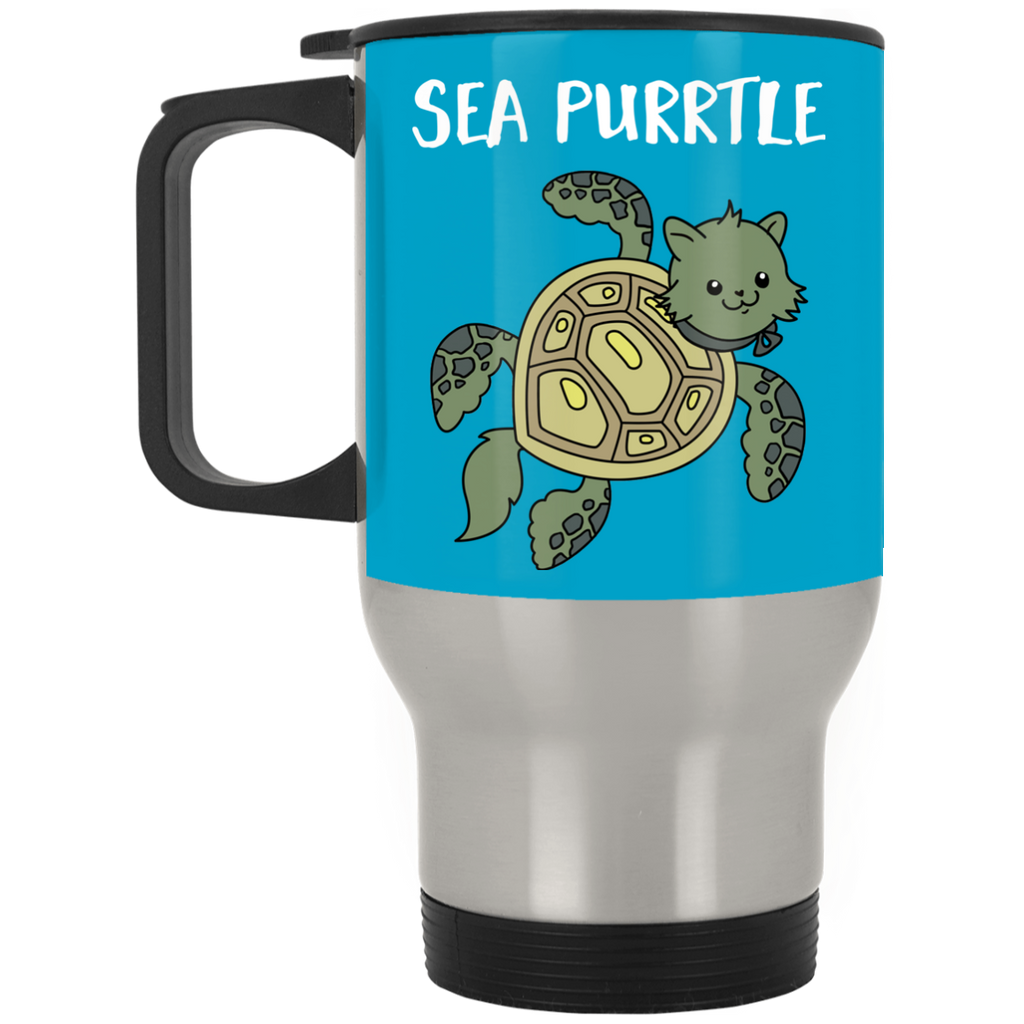 Cute Cat Mugs - Sea Purrtle Ver 1, is cool gift for your friends