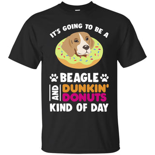 A Beagle And Donut