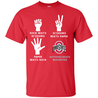Nothing Beats Ohio State Buckeyes Tshirt For Fan