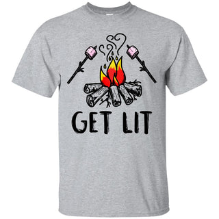 Camping - Get Lit T Shirts