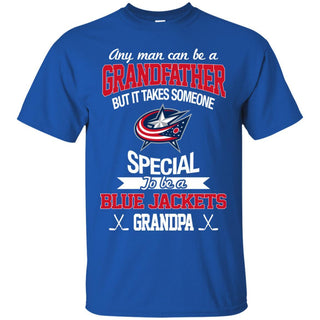 It Takes Someone Special To Be A Columbus Blue Jackets Grandpa Tshirt