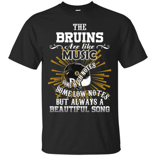 The Boston Bruins Are Like Music Tshirt For Fan