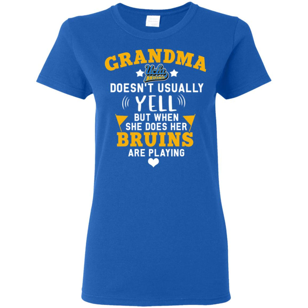 Cool But Different When She Does Her UCLA Bruins Are Playing T Shirts