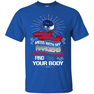 My New York Rangers And They'll Never Find Your Body Tshirt For Fan