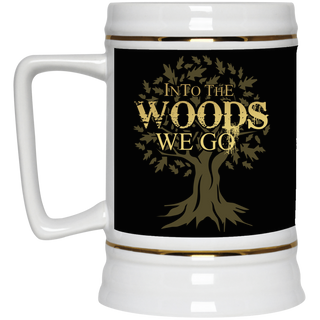 Into The Woods We Go Camping Beer Steins