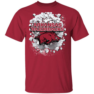 Amazing Earthquake Art Arkansas Razorbacks T Shirt