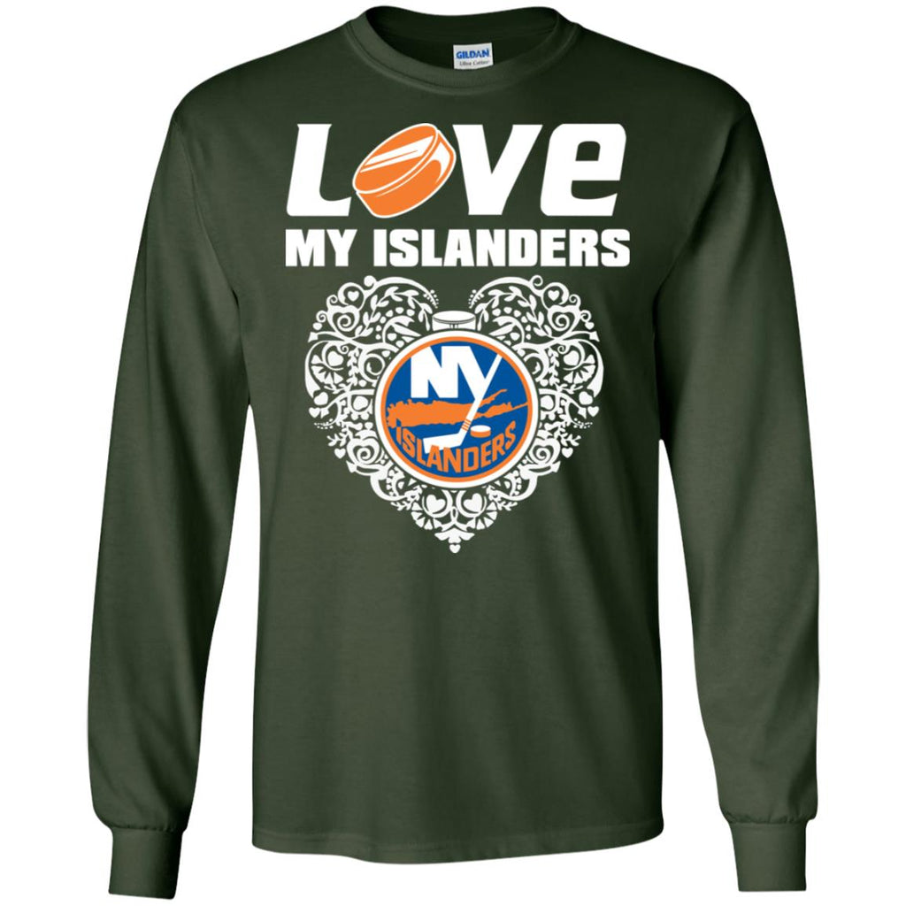 I Love My Teams New York Islanders T Shirt