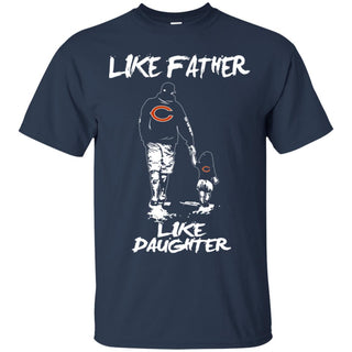Great Like Father Like Daughter Chicago Bears Tshirt For Fans