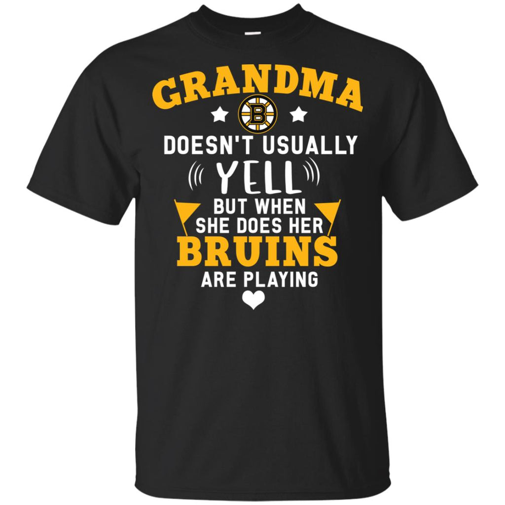 Cool But Different When She Does Her Boston Bruins Are Playing T Shirts