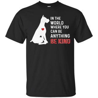 Funny Dog Boxer Tshirt In The World Where You Boxer Puppy Gift