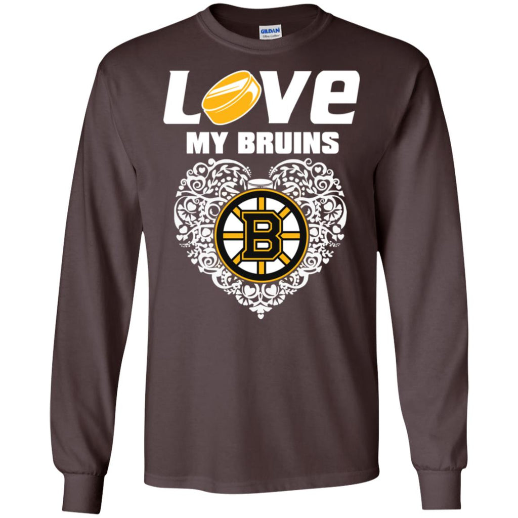 I Love My Teams Boston Bruins T Shirt