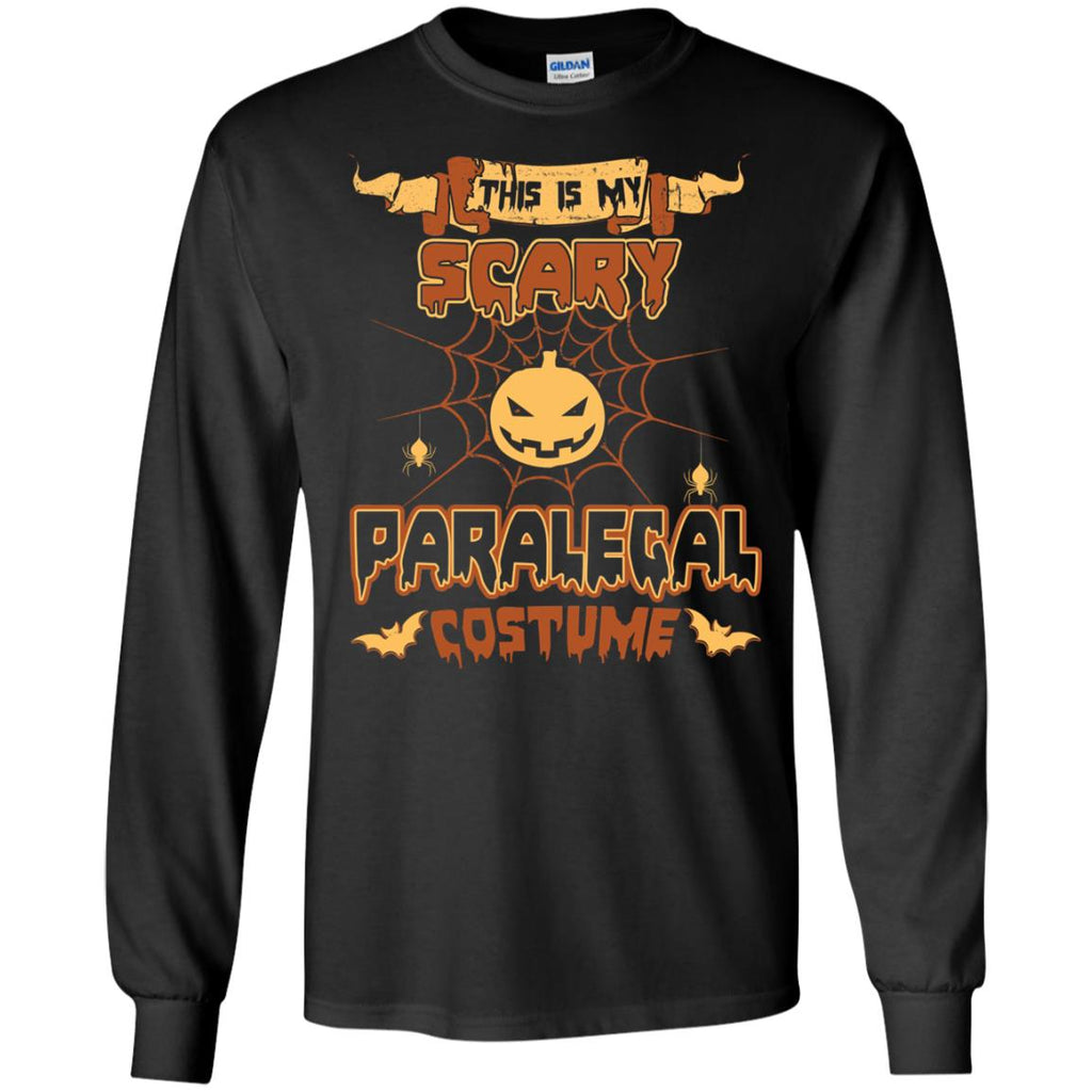 This Is My Scary Paralegal Costume Halloween Tee Shirt