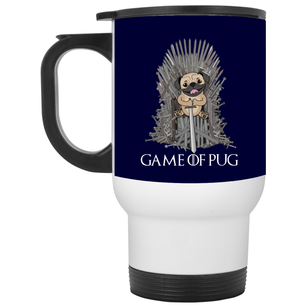 Black Cute Pug Mugs - Game Of Pug, is cool gift for your friends