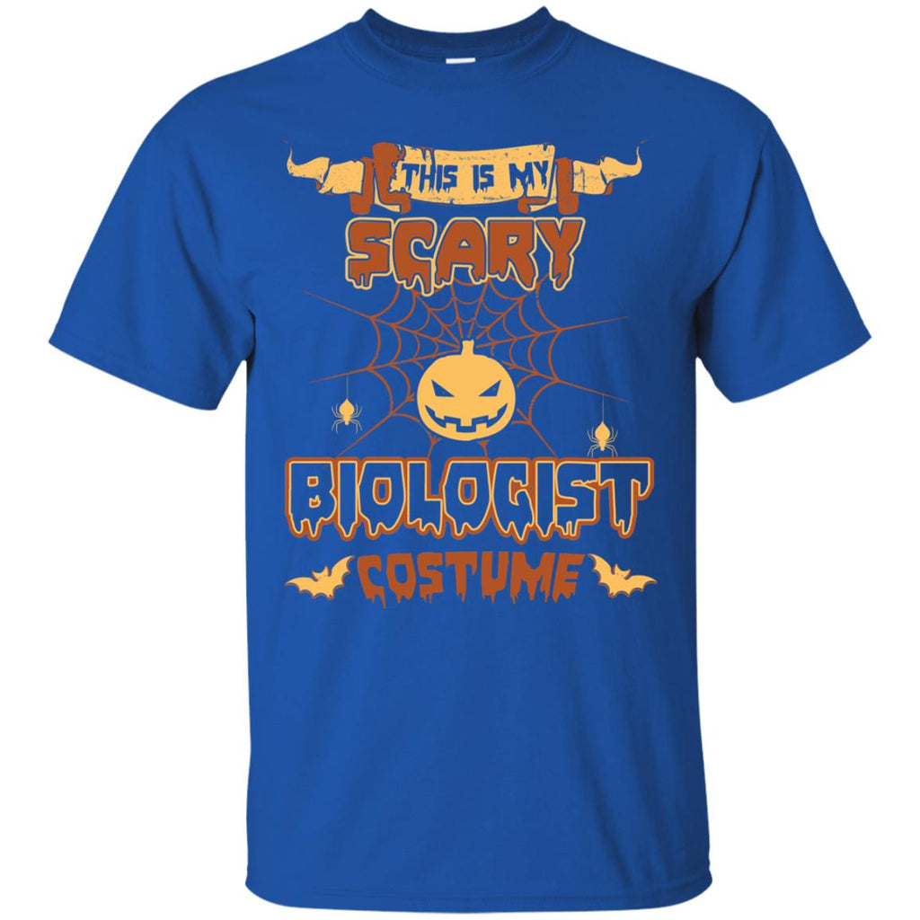 This Is My Scary Biologist Costume Halloween Tee Shirt
