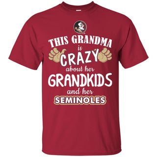 This Grandma Is Crazy About Her Grandkids And Her Florida State Seminoles T Shirt