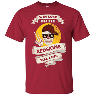 Cute Skull Say Hi Washington Redskins Tshirt For Fans