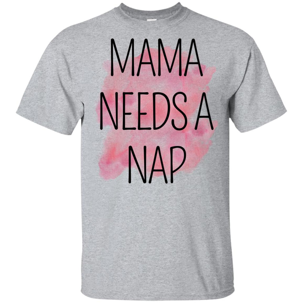 Mama Needs A Nap Camping Tee Shirt For Lover