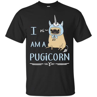 I Am A Pugicorn Tee Shirt For Unicorn Lover with Pug Tshirt