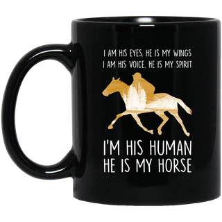 Nice Horse Mugs - He Is My Horse, is cool gift for your friends