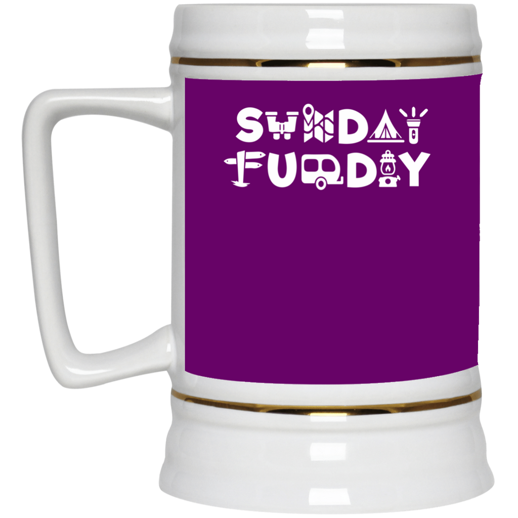 Nice Camping Mugs - Sunday Funday Camping, is cool gift for you