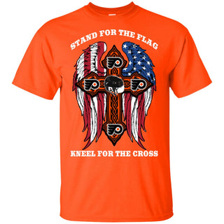 Stand For The Flag Kneel For The Cross Philadelphia Flyers Tshirt