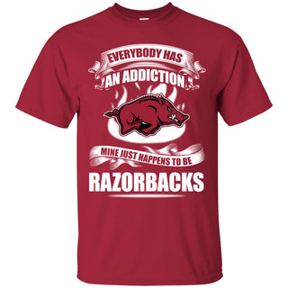 Everybody Has An Addiction Mine Just Happens To Be Arkansas Razorbacks Tshirt