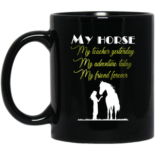 My Horse - My Friend Forever Horse Girls Mugs