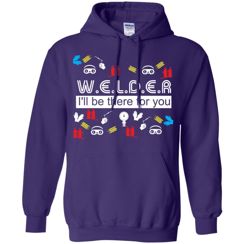 Happy Black Welder - I'll Be There For You T Shirts As Gifts